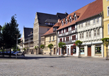 Schlendern Sie durch die historische Altstadt von Aschersleben, dem Tor zum Harz.