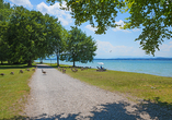 Im Erholungsgebiet Ambach am Starnberger See fühlt sich jeder wohl und kann entspannen.