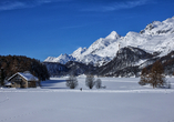 Winterlandschaft im Engadin