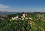 Erleben Sie die grüne Landschaft rund um Celje.