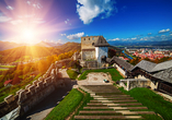 Die alte Burg von Celje ist die bekannteste und größte Burgruine in Slowenien.