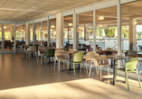 Im Restaurant werden Sie mit kulinarischen Köstlichkeiten verwöhnt.