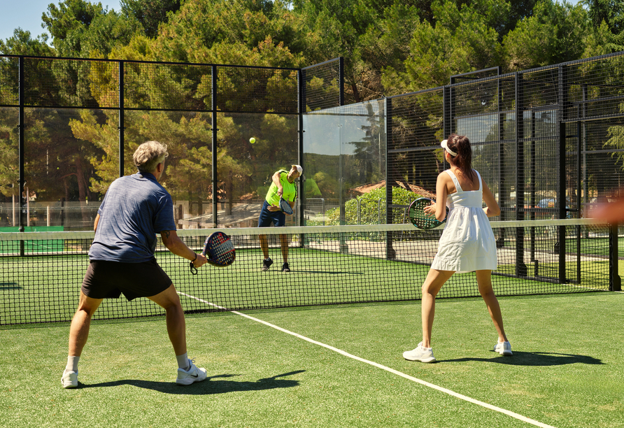 Eine Partie Tennis weckt Ihren Kampfgeist.