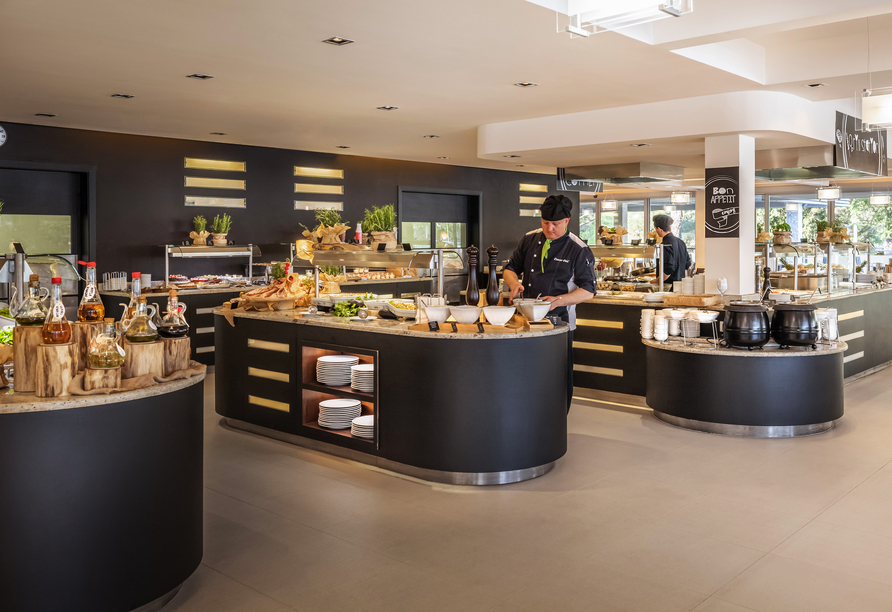 Buffetrestaurant im Maistra Select Petalon Resort