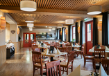 Lassen Sie sich im Restaurant des Hotels kulinarisch verwöhnen.
