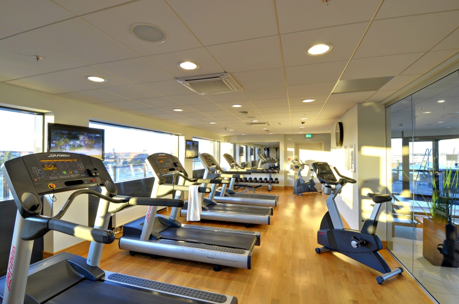 Sie können das Fitnesscenter in Ihrem Hotel nutzen.