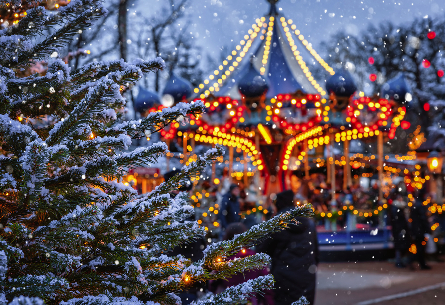 Nostalgisches Karussell im Tivoli