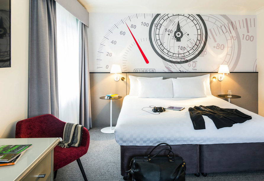 Beispiel eines Doppelzimmers im Mercure Dartford Brands Hatch Hotel