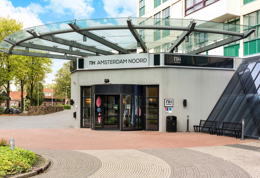 Im Hotel NH Amsterdam Noord werden Sie herzlich empfangen.