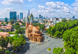 Erleben Sie Saigon (Ho Chi Minh City) und die beeindruckende Notre Dame Kathedrale – ein Ort voller Geschichte und Moderne.