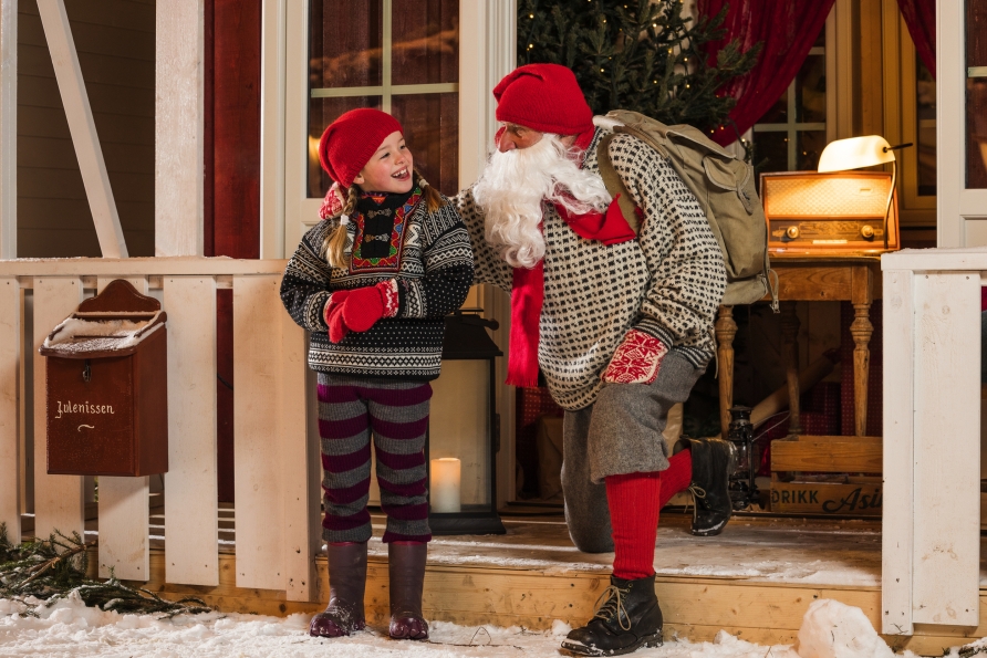 In Norwegen bringt der Julenissen am Weihnachtsabend die Geschenke.