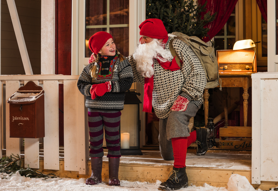In Norwegen bringt der Julenissen am Weihnachtsabend die Geschenke.