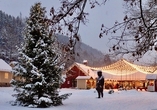 Ein Weihnachtsbaum darf selbstverständlich auch in Norwegen nicht fehlen.