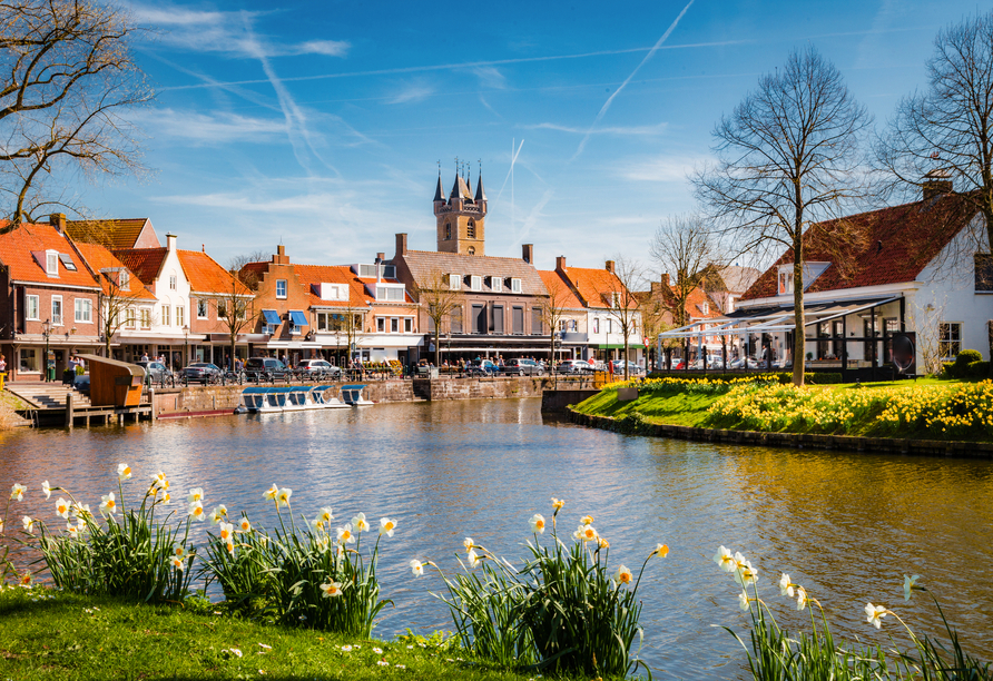 Auch das historische Sluis lockt zu einem Besuch.