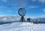 Das Nordkap ist besonders im Winter wunderschön.