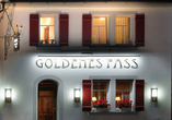 Ganz in der Nähe der historischen Altstadt steht das persönlich geführte Hotel Goldenes Fass.