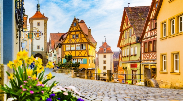 Das mittelalterliche Rothenburg ob der Tauber ist eine Schatztruhe voller Geschichte.