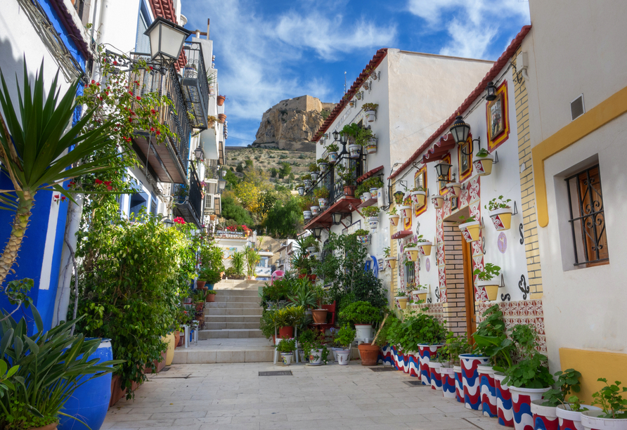 Die Altstadt von Alicante verströmt ein ganz besonderes Flair.