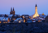 Rothenburg ob der Tauber in winterlicher Pracht