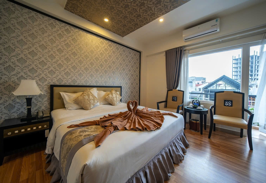Beispiel eines Doppelzimmers im Rosaleen Boutique Hotel