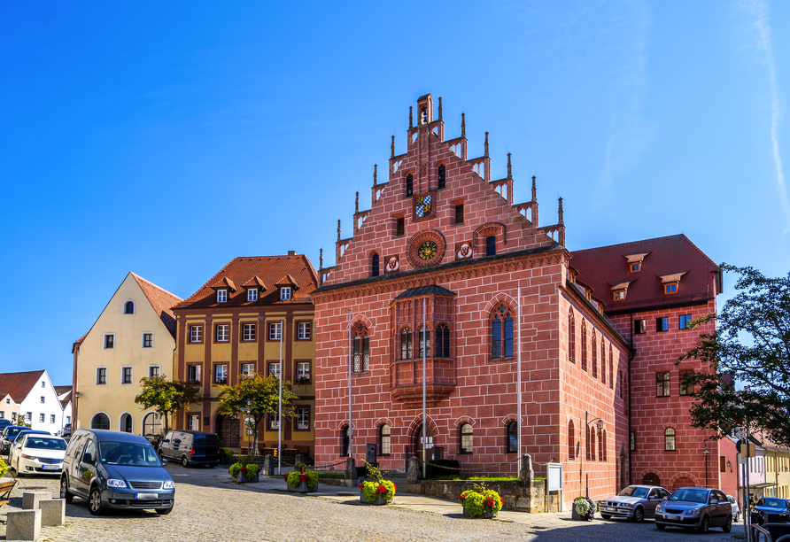 Das beeindruckende Rathaus in Sulzbach-Rosenberg