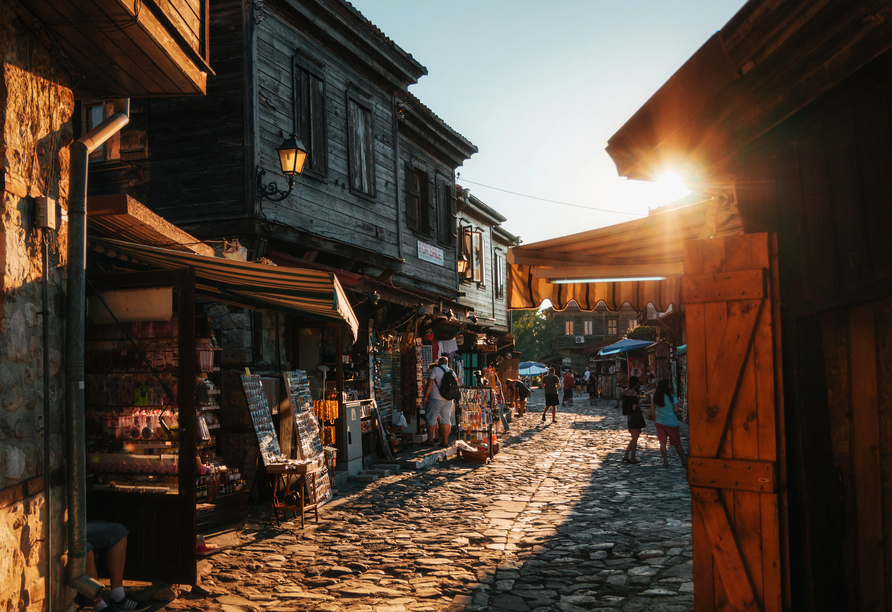 Freuen Sie sich auf einen Stadtrundgang durch die Altstadt von Nessebar.