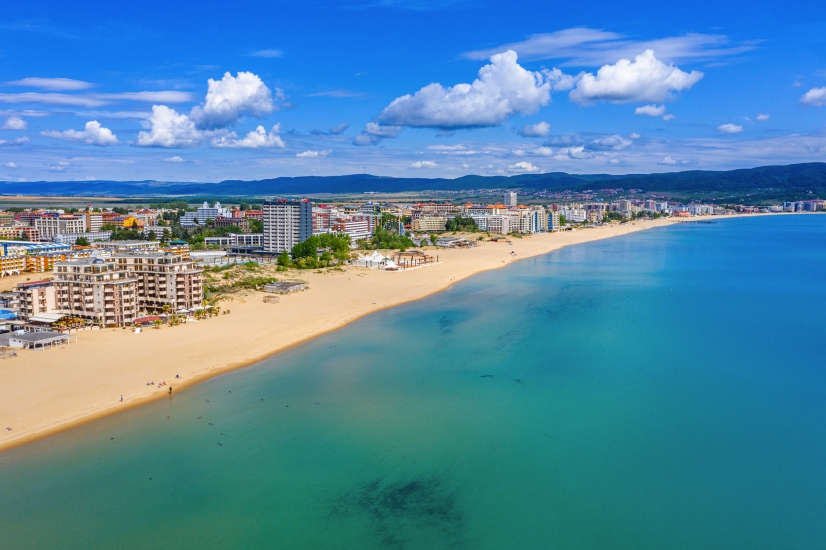 Genießen Sie schöne Stunden an Bulgariens Traumstränden wie dem Sonnenstrand. 