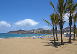 Ihr Hotel liegt nur ca. 100 m vom schönen Strand Playa de Las Canteras in Las Palmas entfernt.