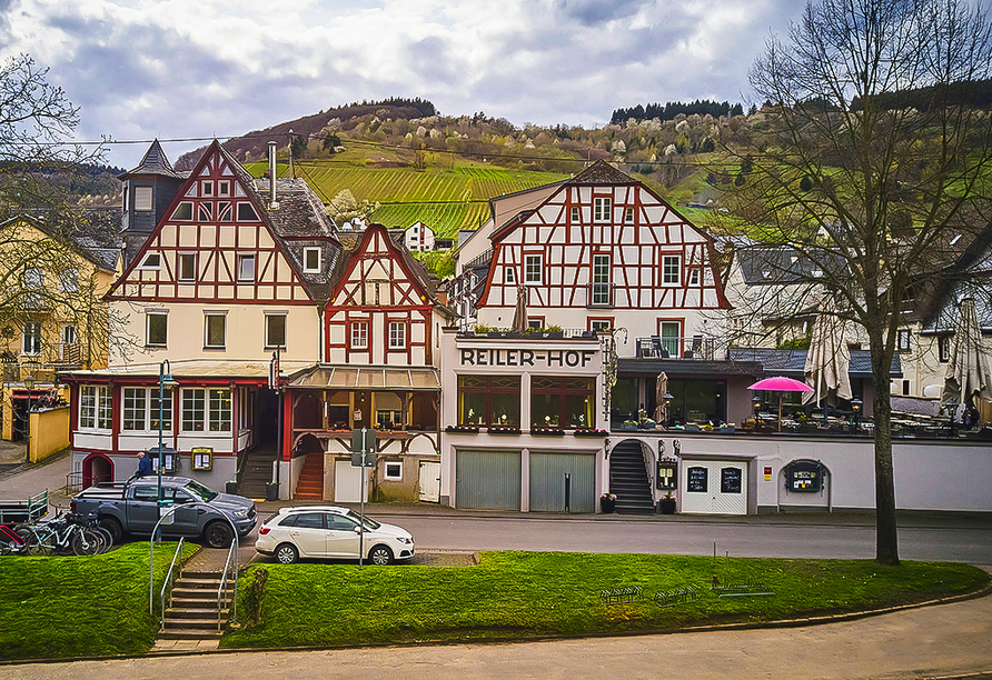 Freuen Sie sich auf einen unvergesslichen Urlaub in traumhafter Lage direkt an der Mosel.