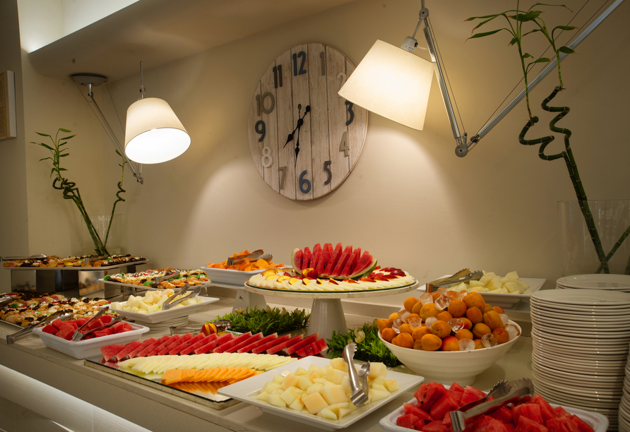 Buffet im Restaurant