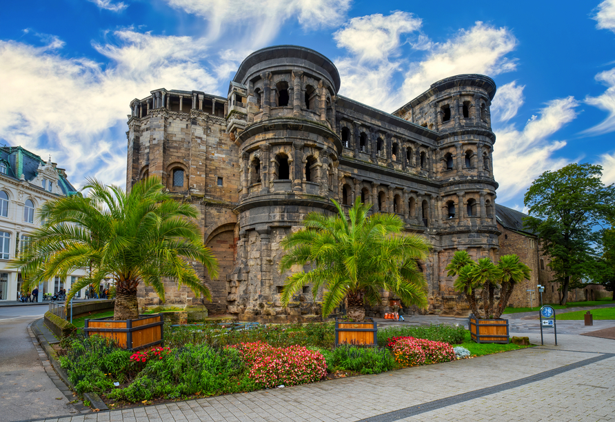 Die Porta Nigra, ein beeindruckendes Relikt aus der Römerzeit und das Wahrzeichen Triers