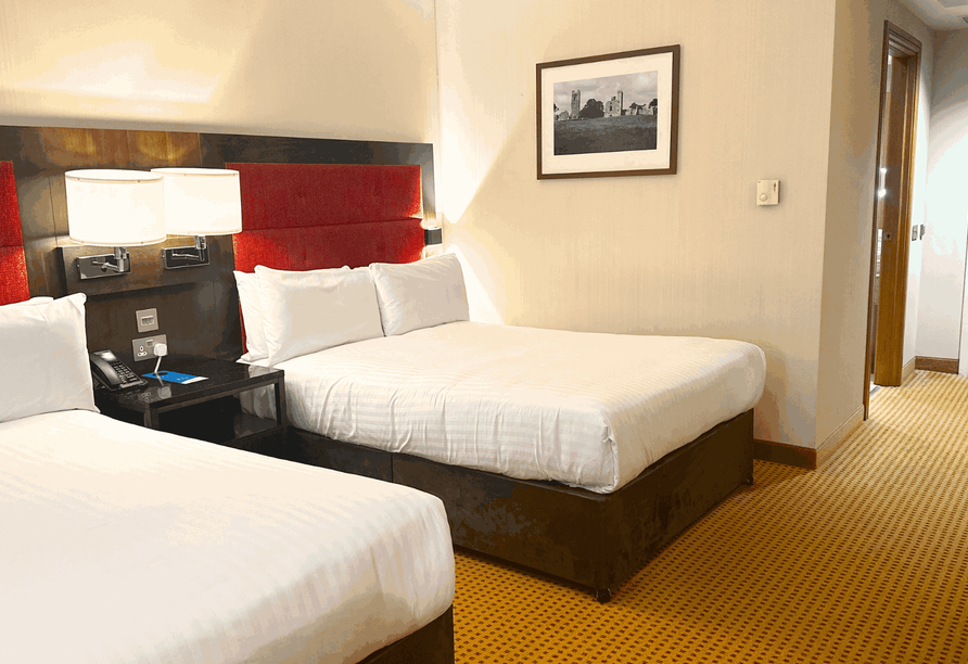 Beispiel Doppelzimmer im Pillo Hotel Ashbourne