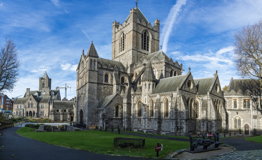 Die älteste Kathedrale Irlands: die Christ Church Cathedral im Herzen Dublins