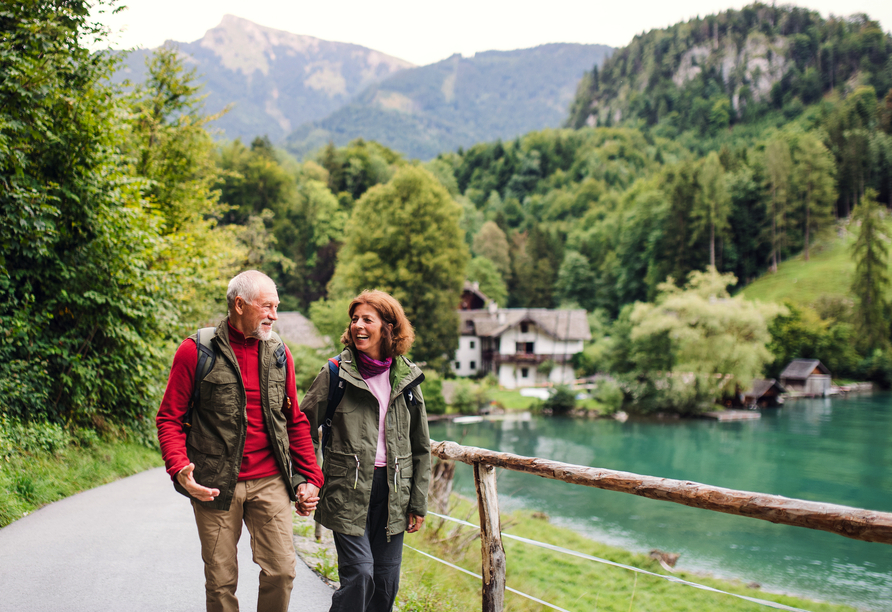 Verbringen Sie wunderbare Momente zu zweit inmitten traumhafter Naturschönheiten.