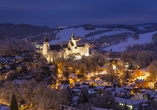 Im Winter verwandelt sich Schwarzenberg in ein zauberhaftes Winterwunderland.