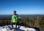 Genießen Sie atemberaubende Panoramen wie zum Beispiel auf dem Auersberg, Sachsens zweithöchstem Gipfel.