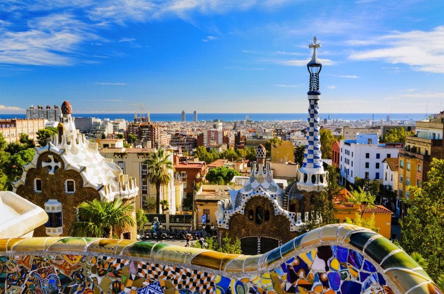 Im Park Güell in Barcelona gibt es einiges zu bestaunen.