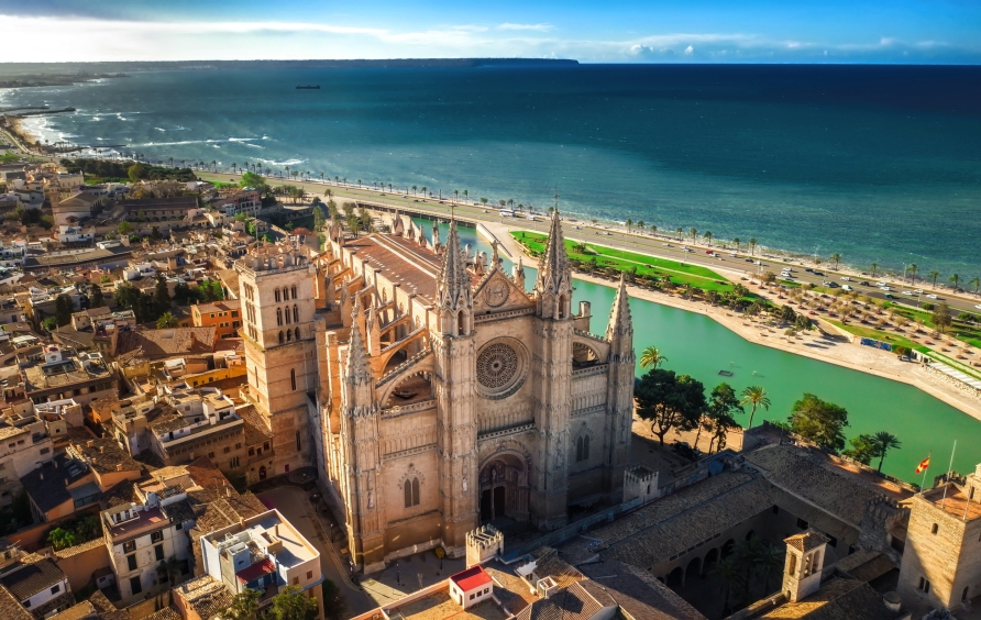 Prachvtolle Kathedrale von Palma de Mallorca