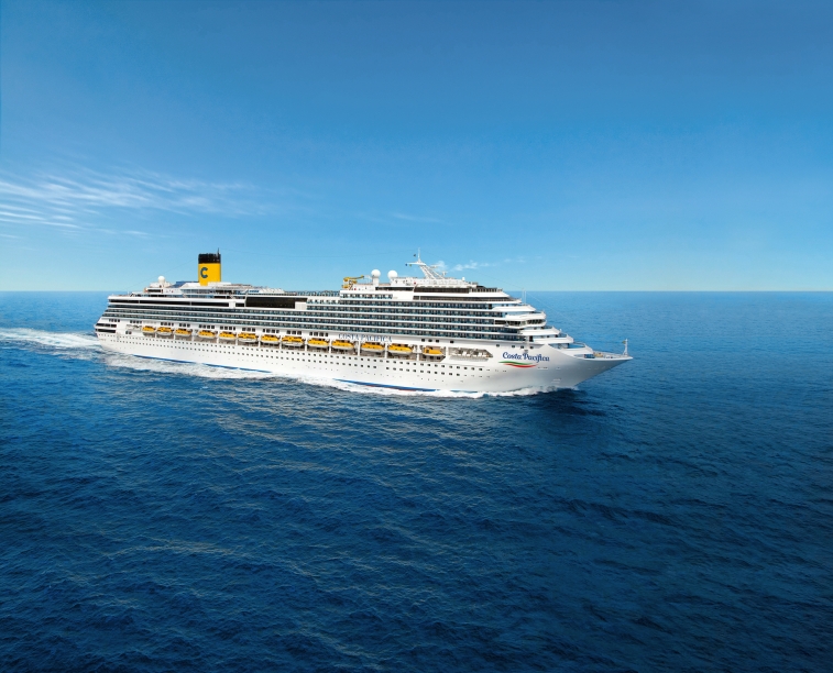 An Bord der Costa Pacifica werden Sie herzlich willkommen geheißen.