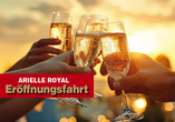 Kommen Sie an Bord zur Eröffnungsfahrt der ARIELLE ROYAL mit feierlicher Namensgebung!