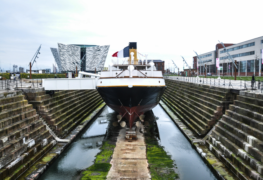 Optional können Sie einen Ausflug zum Titanic Museum buchen.