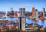 Rotterdam gilt als modernste Stadt der Niederlande – überzeugen Sie sich selbst.