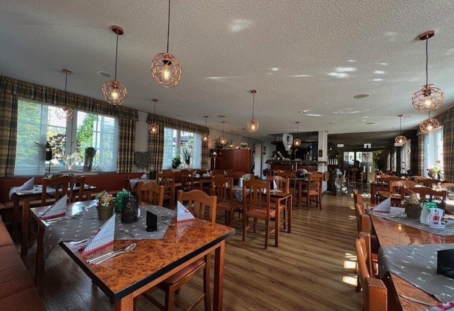 Speisesaal des Hotels