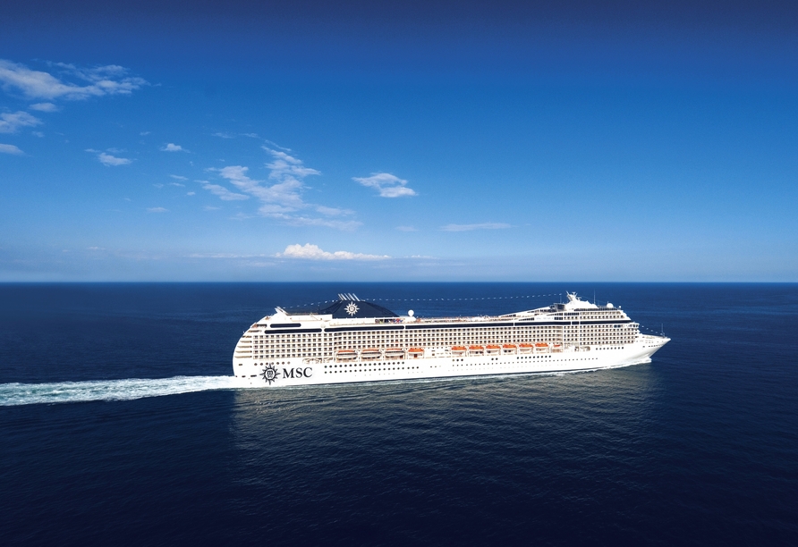 Herzlich willkommen an Bord der MSC Musica!