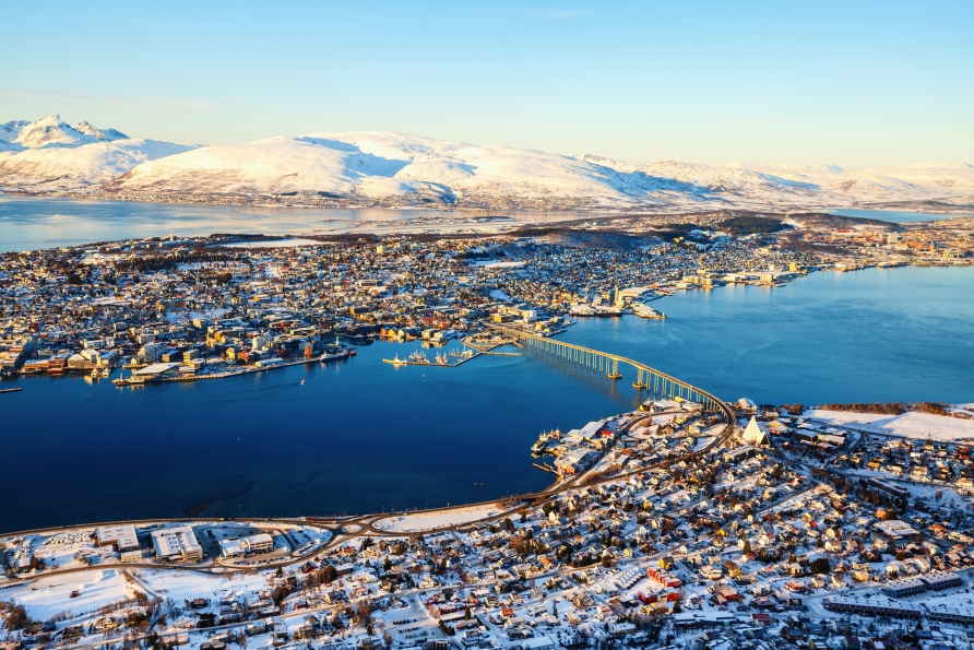 Tromsø ist die größte Stadt im Norden.