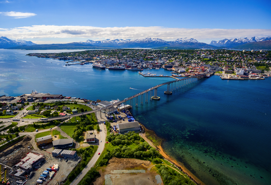 Tromsø ist die größte Stadt im Norden.
