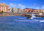 Die Küstenstadt Civitavecchia in Italien ist Ihr Ausgangspunkt für Ausflüge nach Rom.