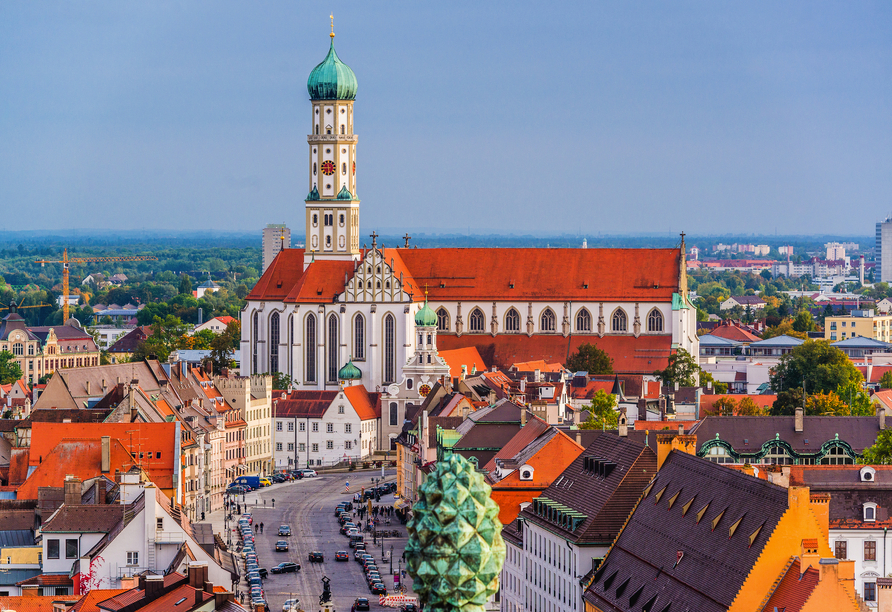 Lassen Sie sich von den Augsburger Sehenswürdigkeiten verzaubern.