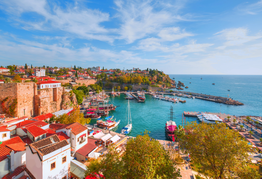 Freuen Sie sich auf zahlreiche Höhepunkte wie zum Beispiel Antalya.
