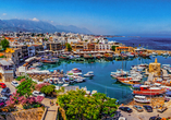 Auf dem Programm steht auch ein Ganztagesausflug nach Kyrenia.